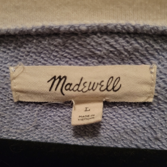 Madewell Crop Shirt Sz Large - Picture 2 of 2